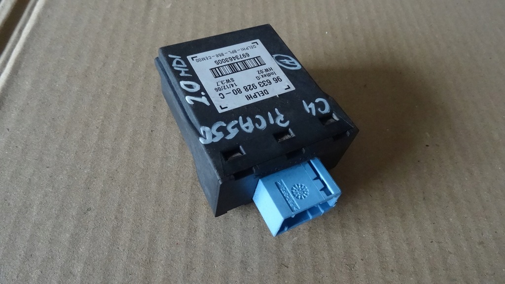 фото №1, C4 picasso 1 i модуль блок керування сигналізація 9663392880c