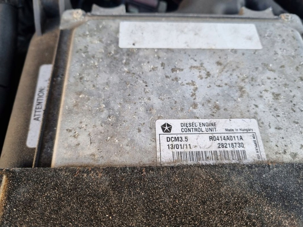 фото №1, Jeep compass lift 2.2 бортовой компьютер двигателя r0414a011a