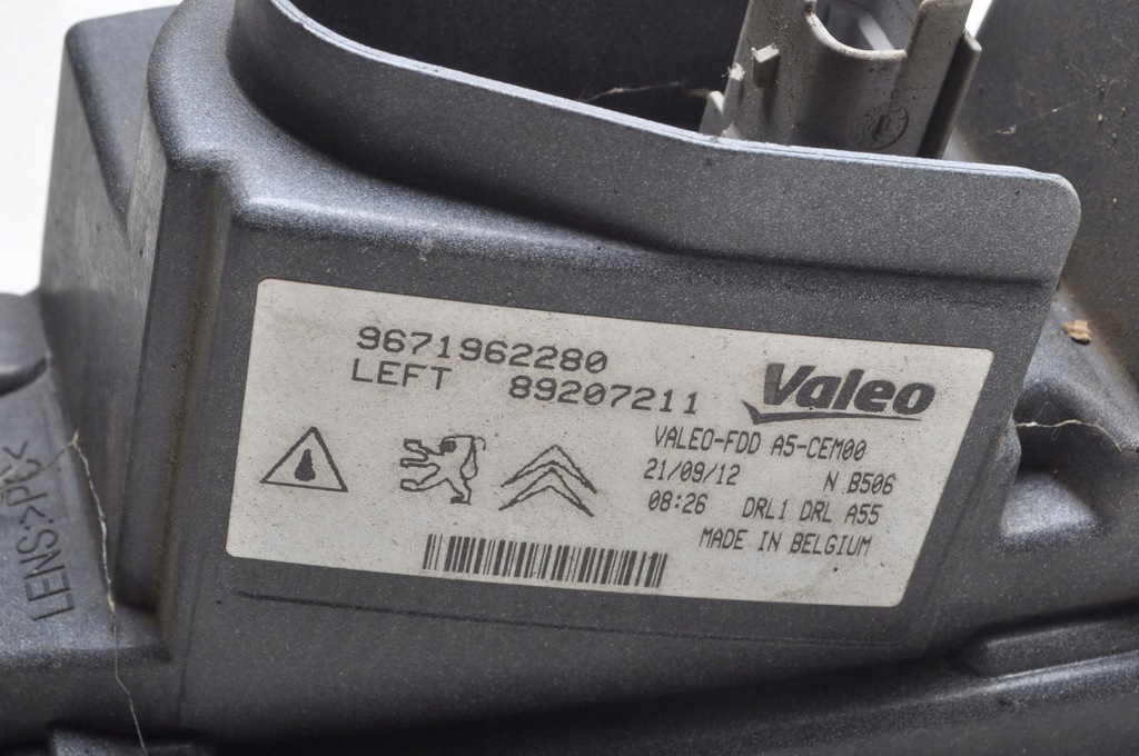 фото №6, Citroen ds3 лампа свет led светодиодная 9671962280