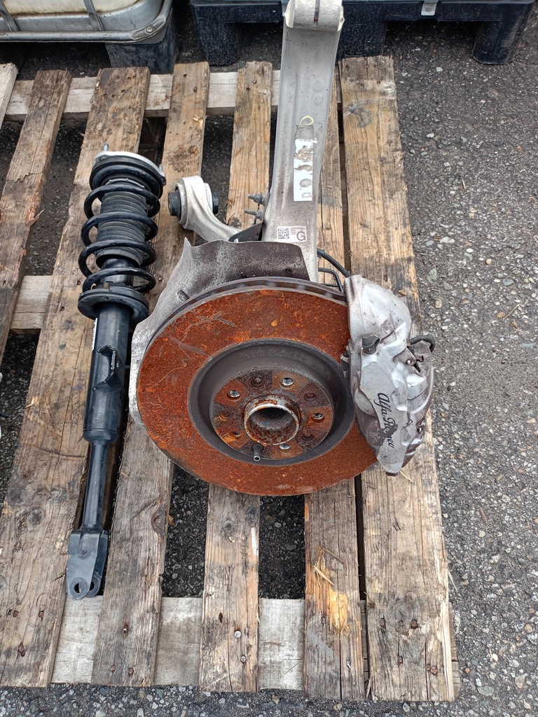 фото №6, Поворотный кулак рычаг перед alfa romeo stelvio 2.2d q4 4x4