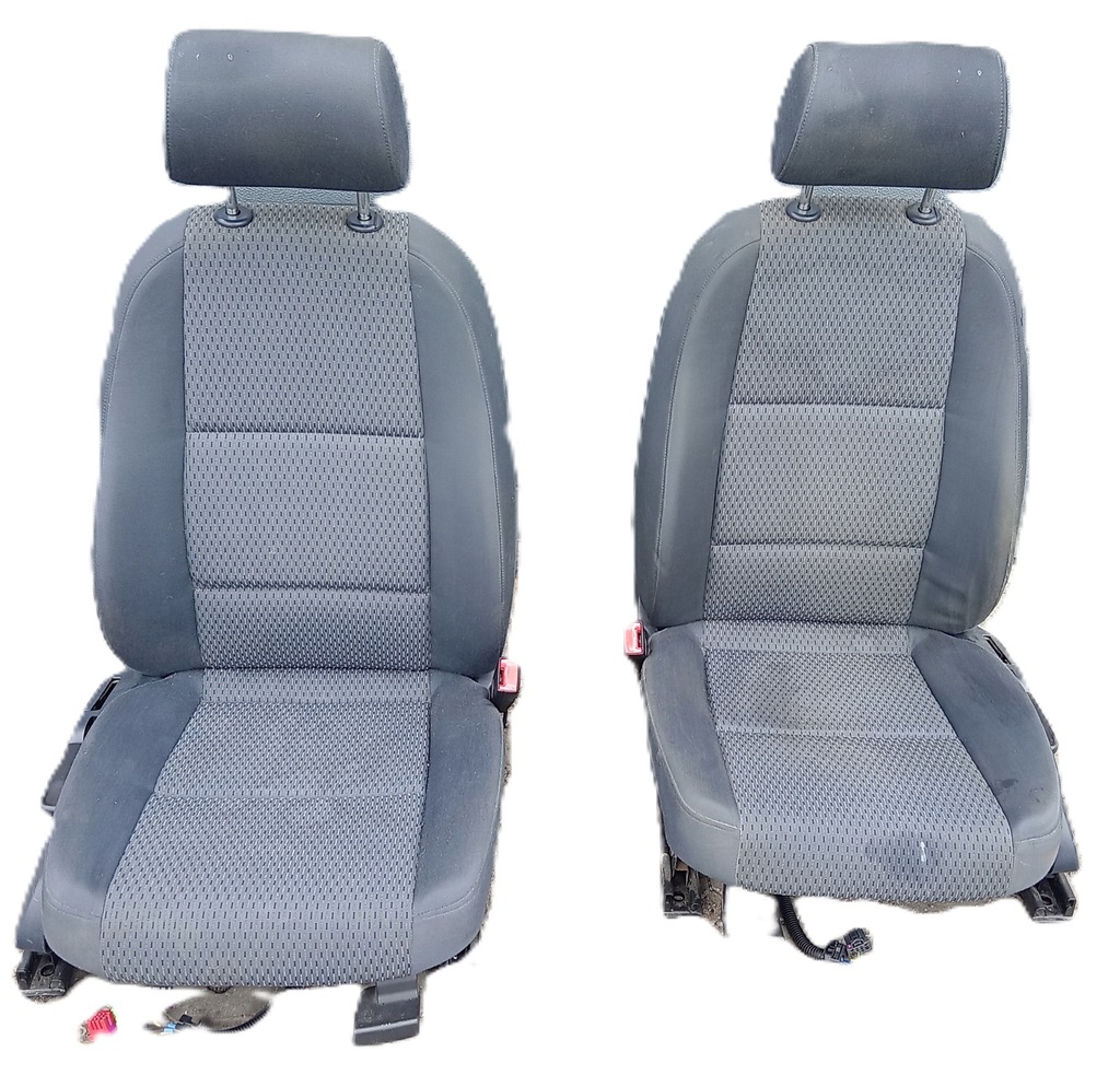 фото №1, Сидіння передні audi a6 c6 підігрів niebieskie