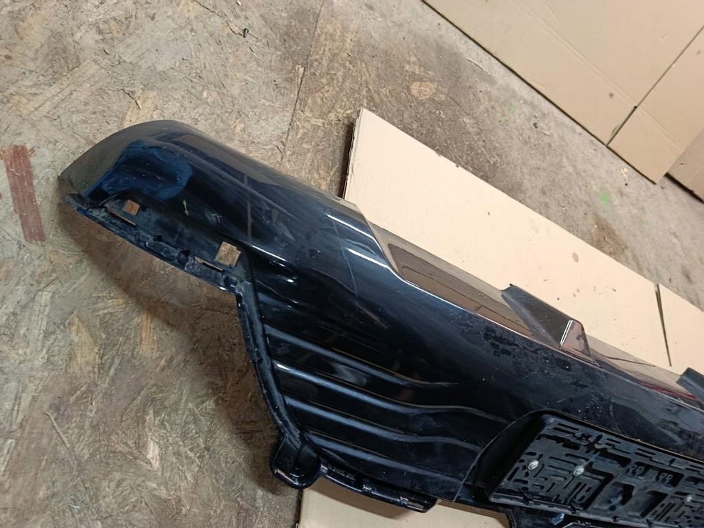 фото №10, Диффузор накладка бампера задняя renault clio iv hb