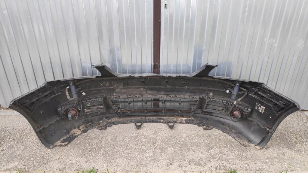 фото №8, Бампер перед омивачі vw touran i 03-06 чорний