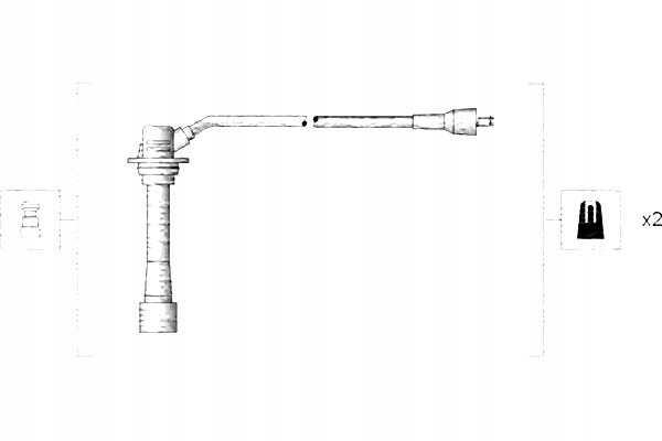 фото №2, Провода зажигания kia magneti marelli