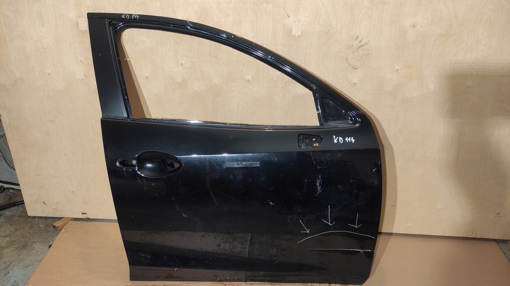 фото №1, Mazda 2 ii дверь правый перед передние пассажира