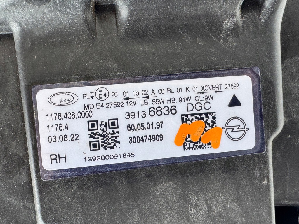 фото №5, Opel insignia b lux лампа full led правий 20-