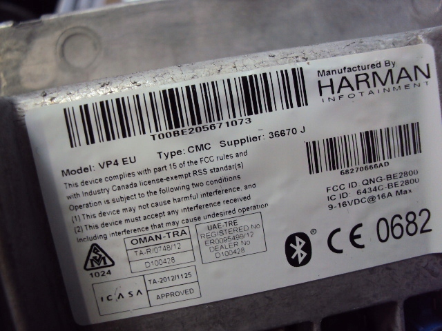 фото №6, Радио навигация экран jeep cherokee kl 13-