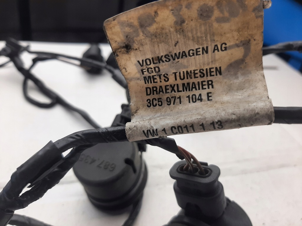 фото №5, Джгут датчиків pdc passat 3c5971104e пошкоджені