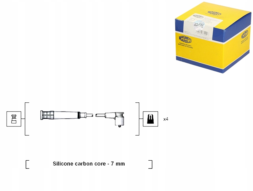 фото №1, Magneti marelli дроти запалювання bmw