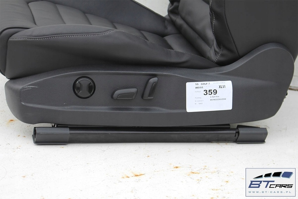 фото №7, Vw golf 7 vii сидіння комплект сидінь сидіння сидіння сидіння оббивка 5g 5g