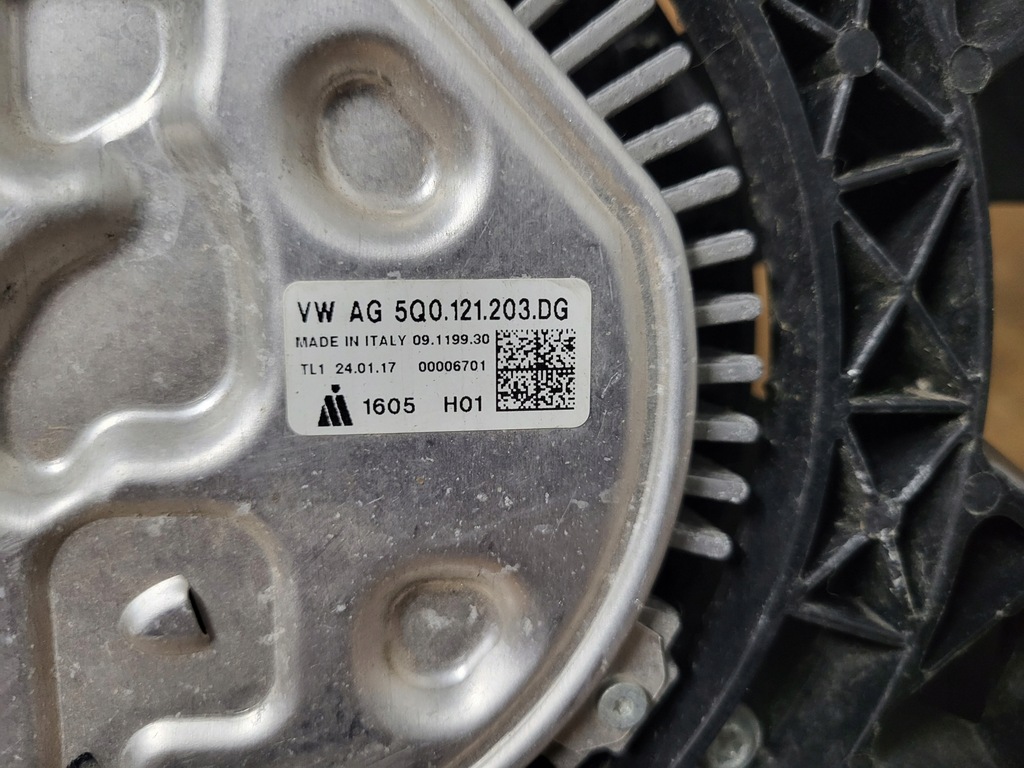 фото №6, Vw passat b-8 b8 3g0 вентилятор вентилятор радіатора