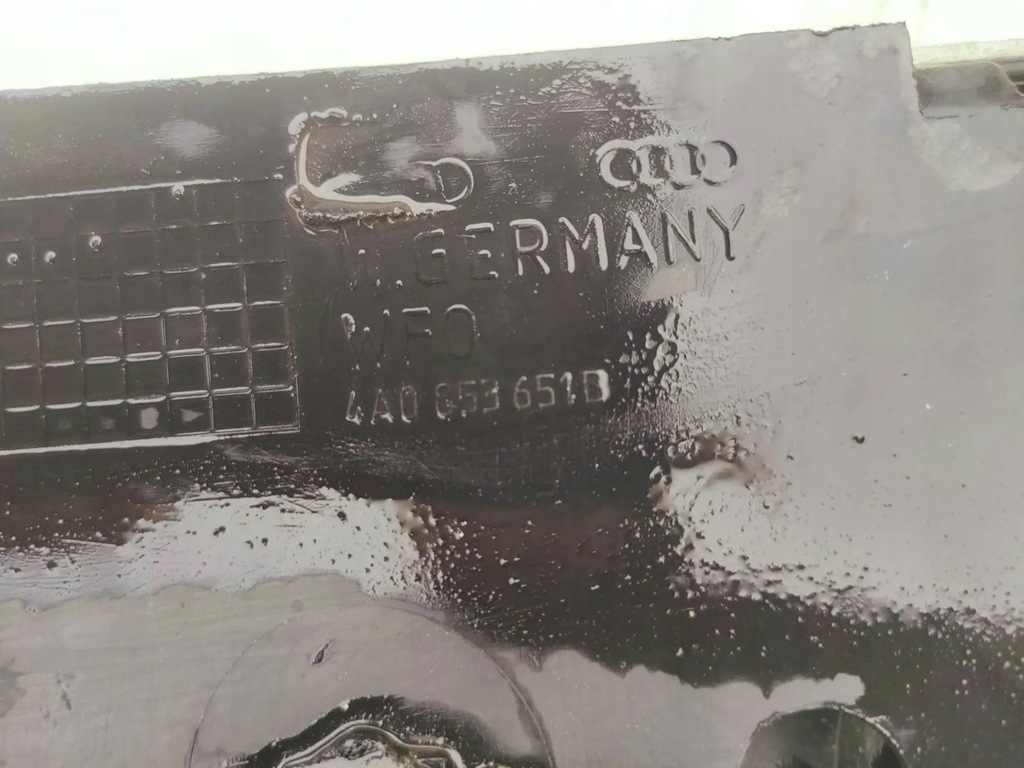 фото №6, Audi 100 s4 c4 решітка радіатора решітка радіатора капот перед 4a0853651b