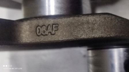 Wał колінчастий номінал 2,0 fsi _bvy_blr_vw seat skoda_sprawdzony Зі Шроту