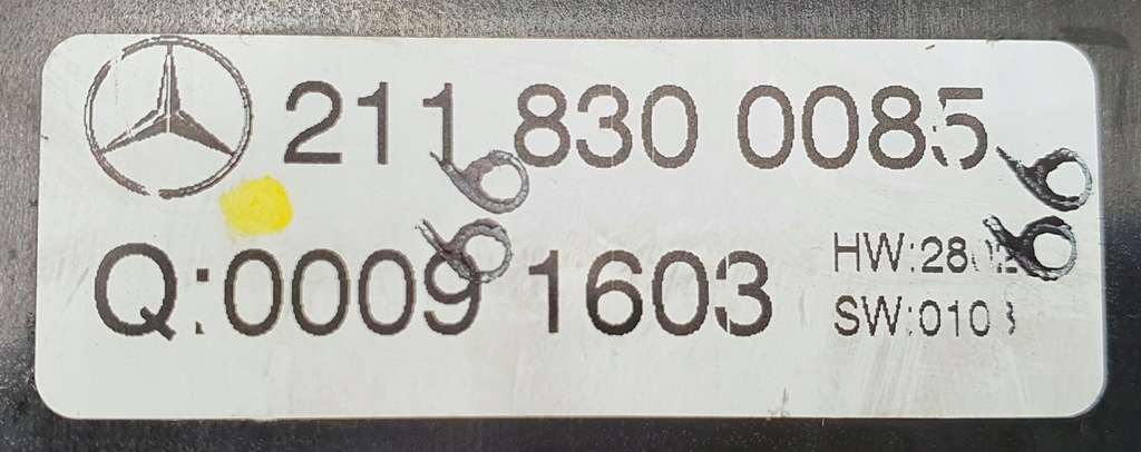 фото №10, Панель керування кондиціонер mercedes w211