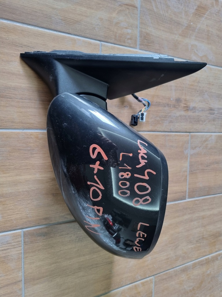 фото №1, Alfa romeo stelvio дзеркало ліва 16 pinów 10+6 kod lak. 408