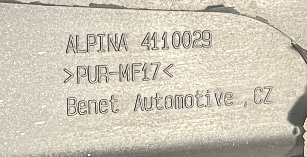 ^ спойлер накладка перед bmw x3 f25 alpina 4110029 Оригинал