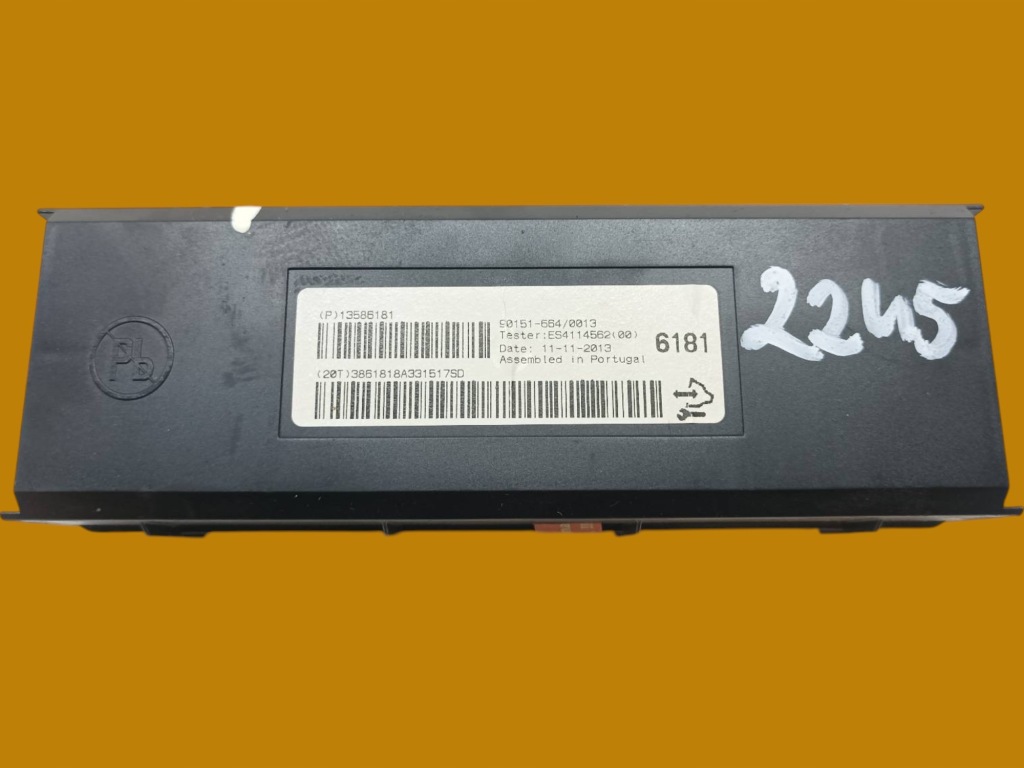 фото №1, Модуль кондиціонера 13586181 opel meriva ii 2010- b