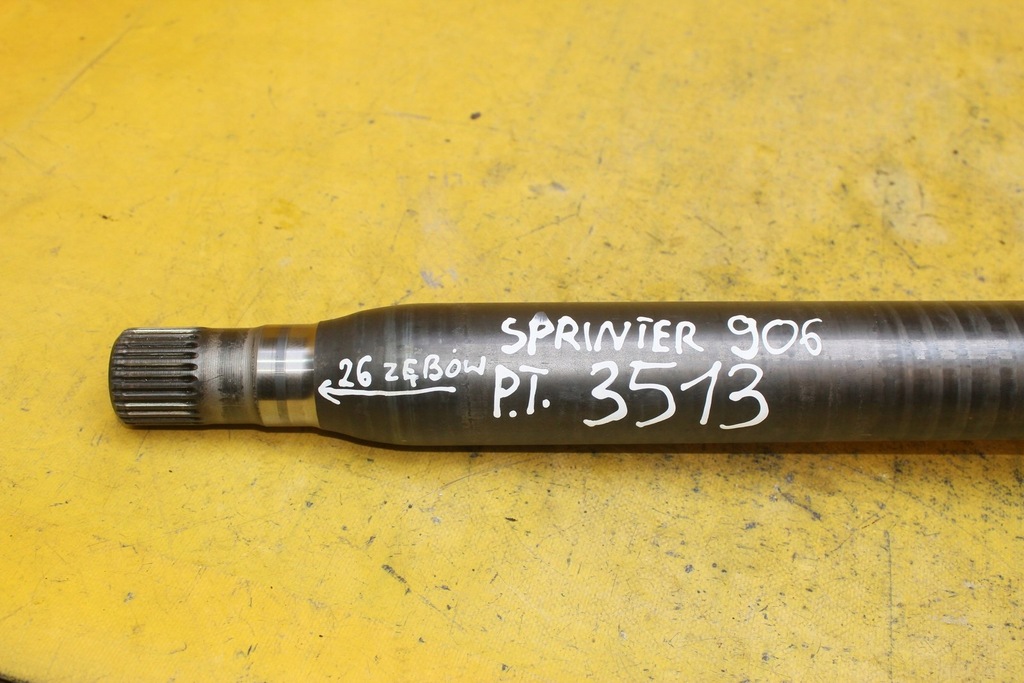 фото №6, Приводной вал правый задняя задний sprinter 906 26 зубьев