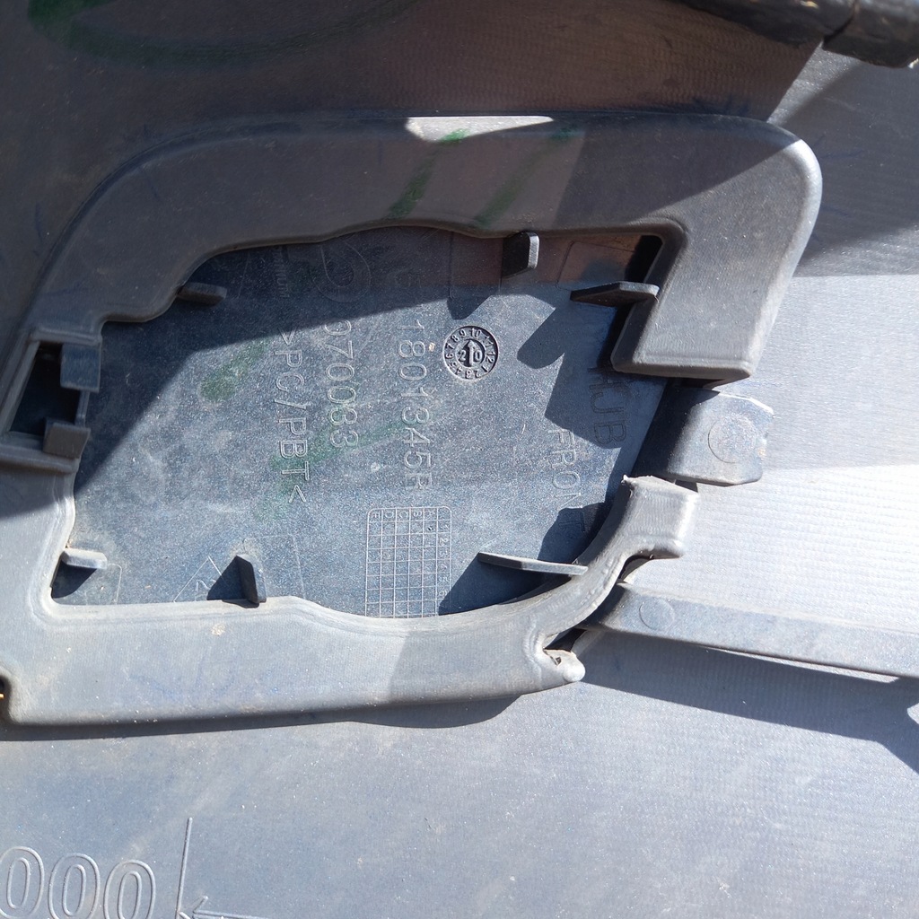 фото №7, Renault captur ii 2 19- бампер перед решітка спойлер плита решітка радіатора накладка