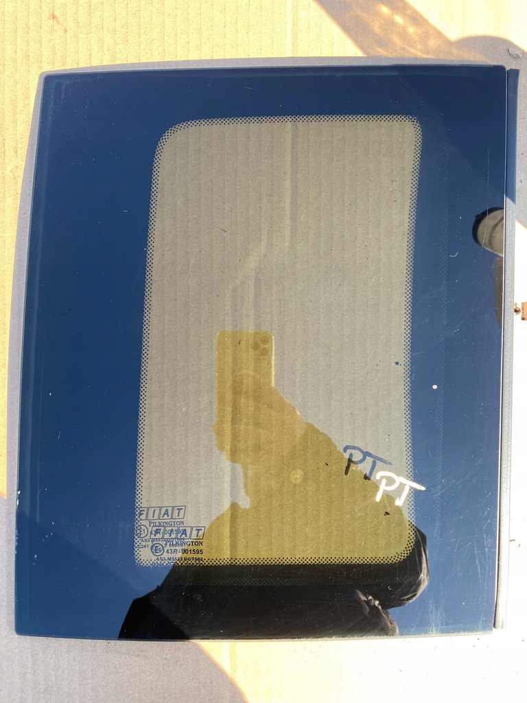 фото №1, Стекло правый задняя fiat panda ii 2 кузовная