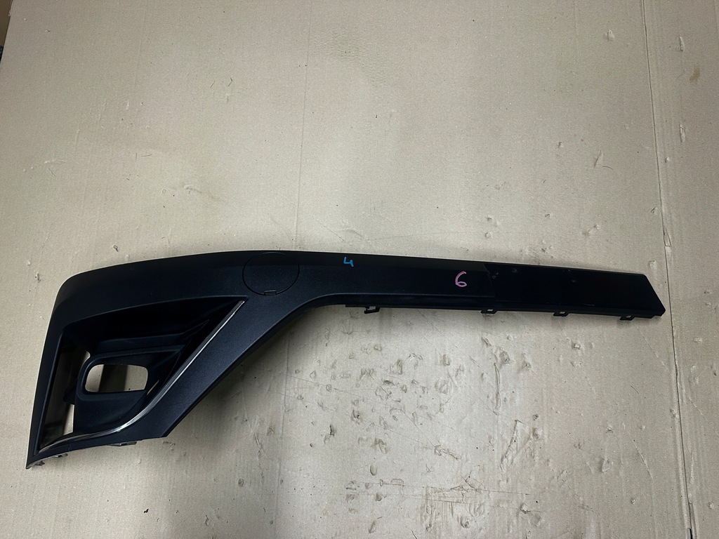 фото №1, Молдинг бампера заглушка хром renault trafic iv 261a23784r