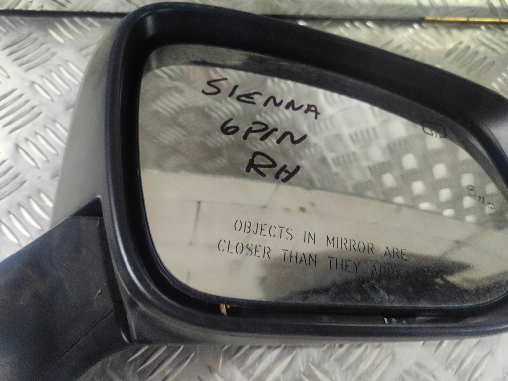 фото №6, Зеркало дверь правое левая 6 pin toyota sienna iv xl40 2021