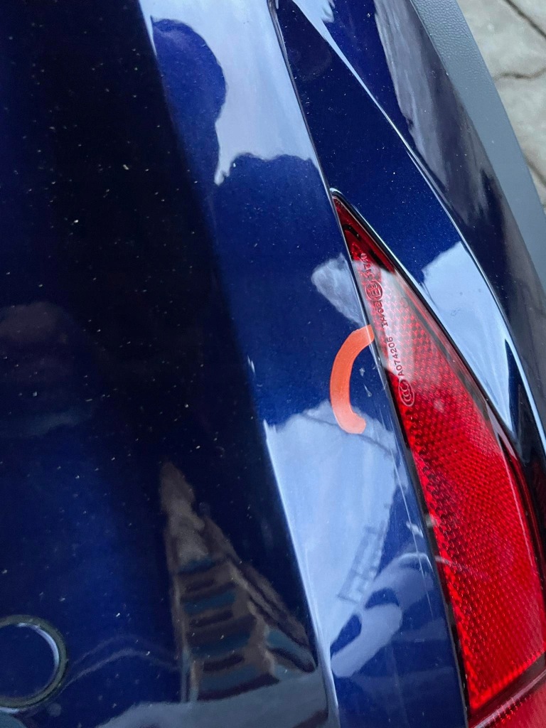 фото №8, Vw touran 5ta lift бампер задняя lc9a lc5b