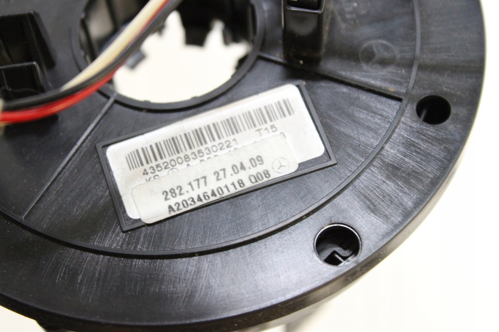 фото №7, Лента подушка безопасности шлейф mercedes clk c209 w209 a2034640118