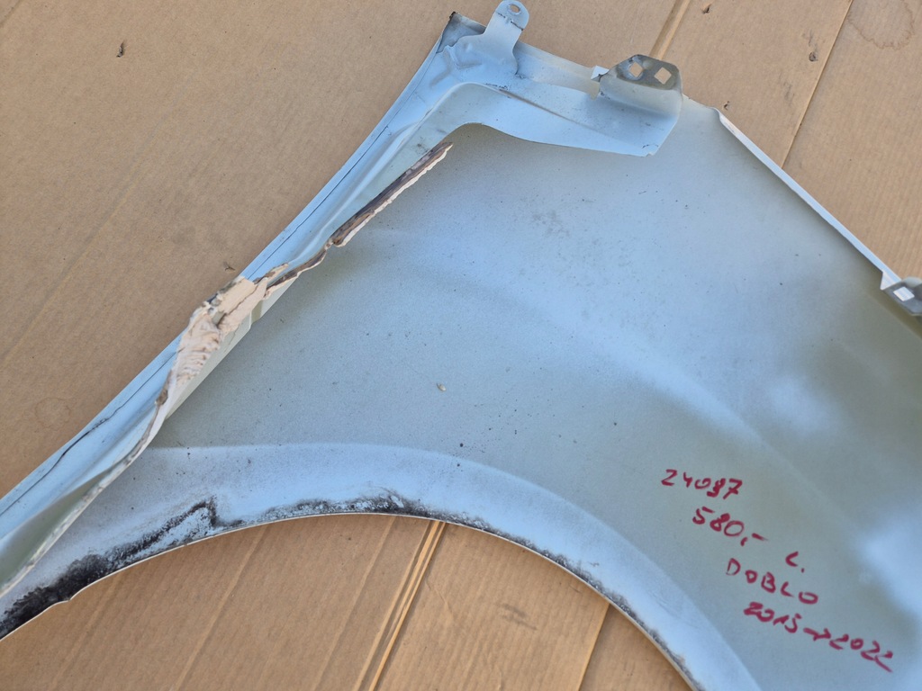 фото №8, Fiat doblo крила лівий. 2015-2022.oryginał mopar