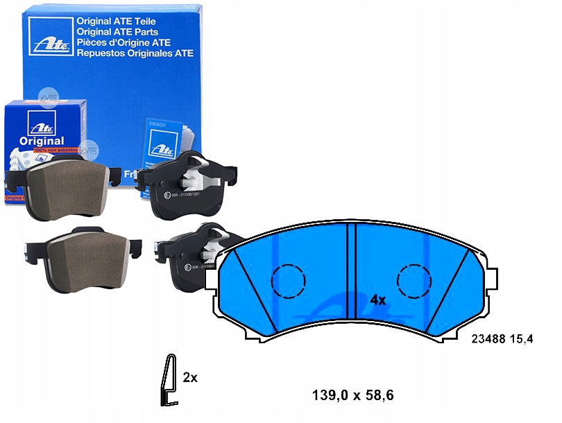 фото №1, Гальмівні колодки гальмівні mitsubishi перед grandis pajero 2