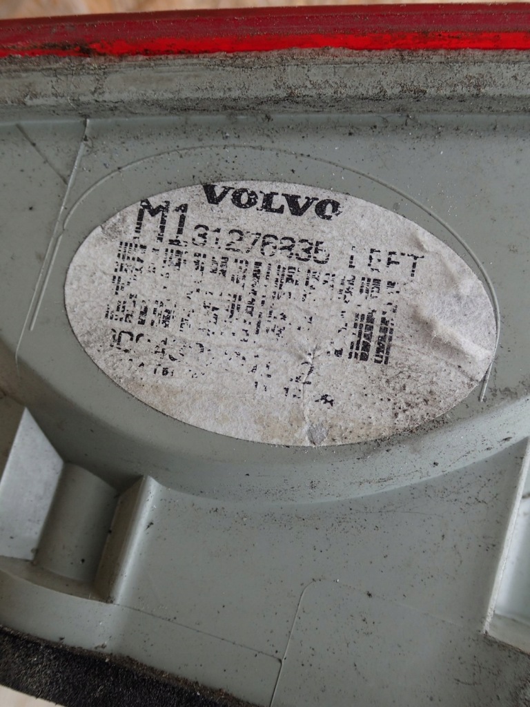 фото №4, Лампа левая задняя левый задняя volvo v70 3 iii 31276835