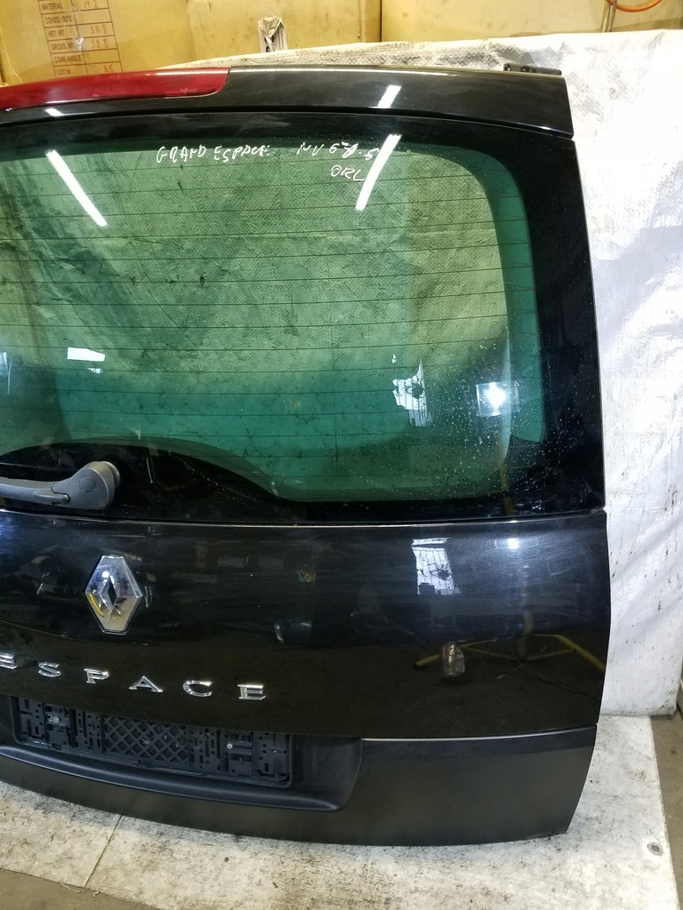фото №9, Крышка багажника багажника задняя renault grand espace iv lift kod nv676