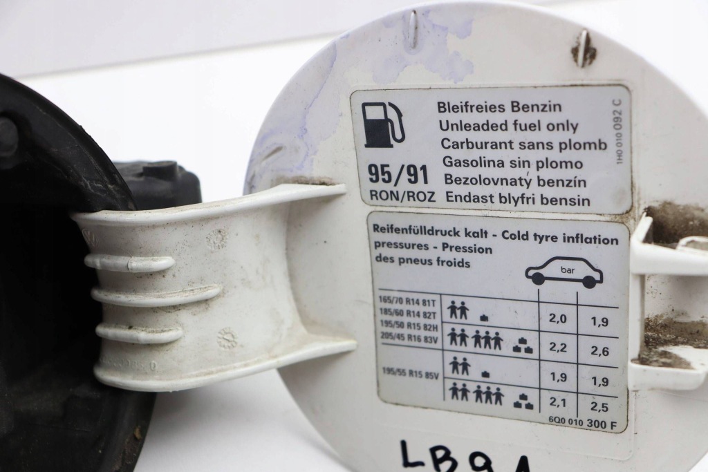 фото №6, Vw polo 9n iv крышка заливной топлива заливная горловина lb9a 6q6809857d