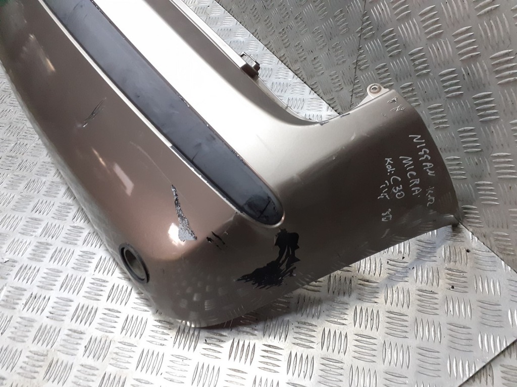 фото №10, Бампер задняя nissan micra k12 c30