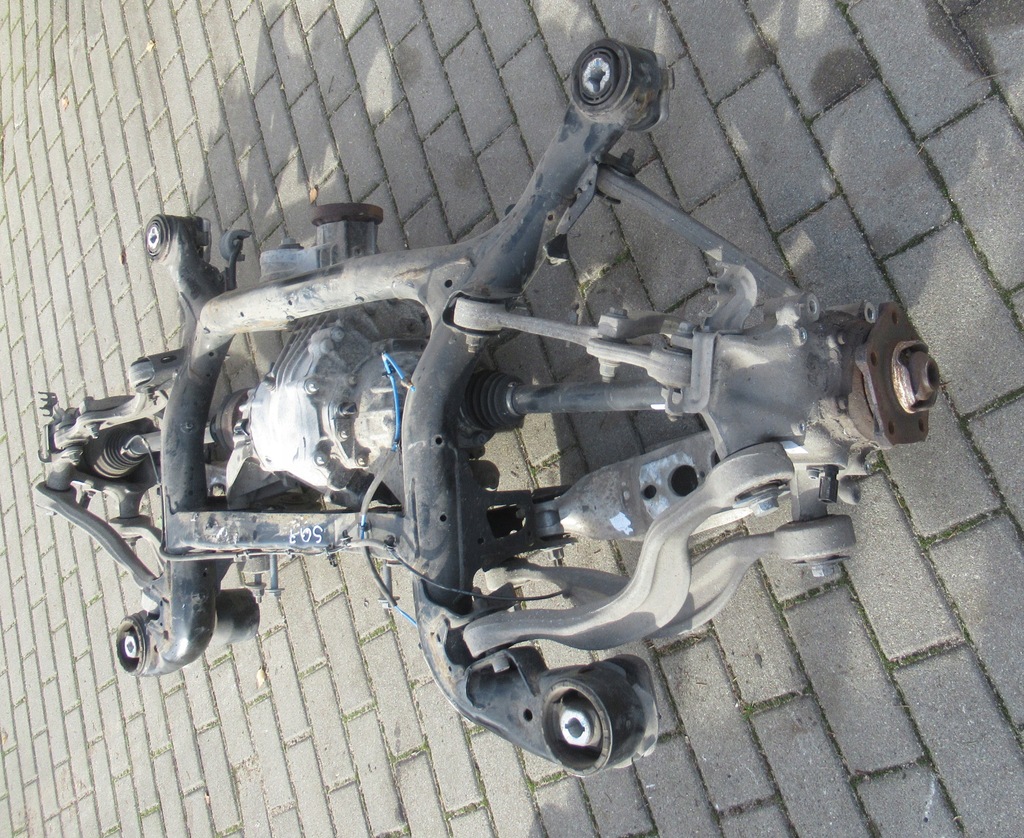 фото №6, Audi sq7 q7 4m підвіска задні підрамник задня