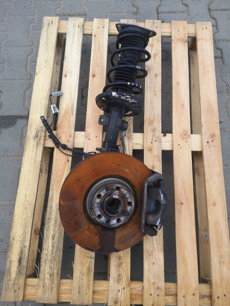 фото №1, Peugeot 508 ii амортизационная стойка поворотный кулак правый перед 2.0d