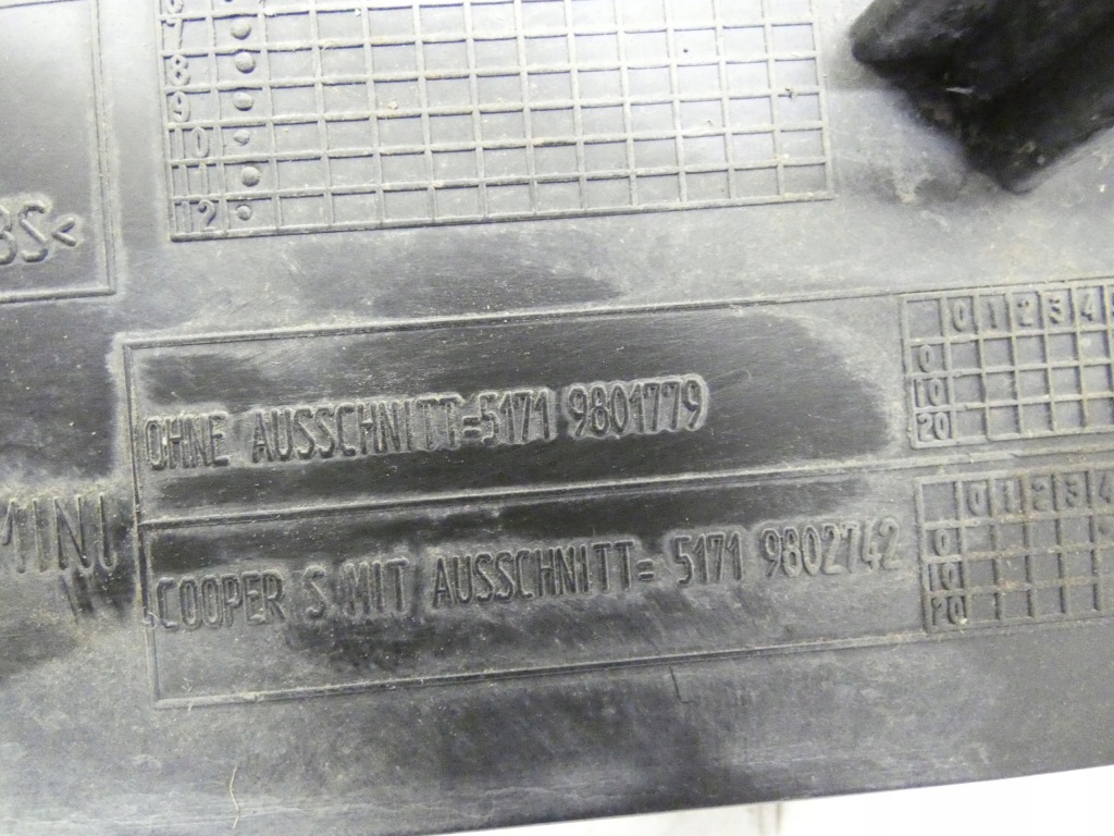 Mini r60 r61 накладка стены перегородки обшивка нижняя Недорого