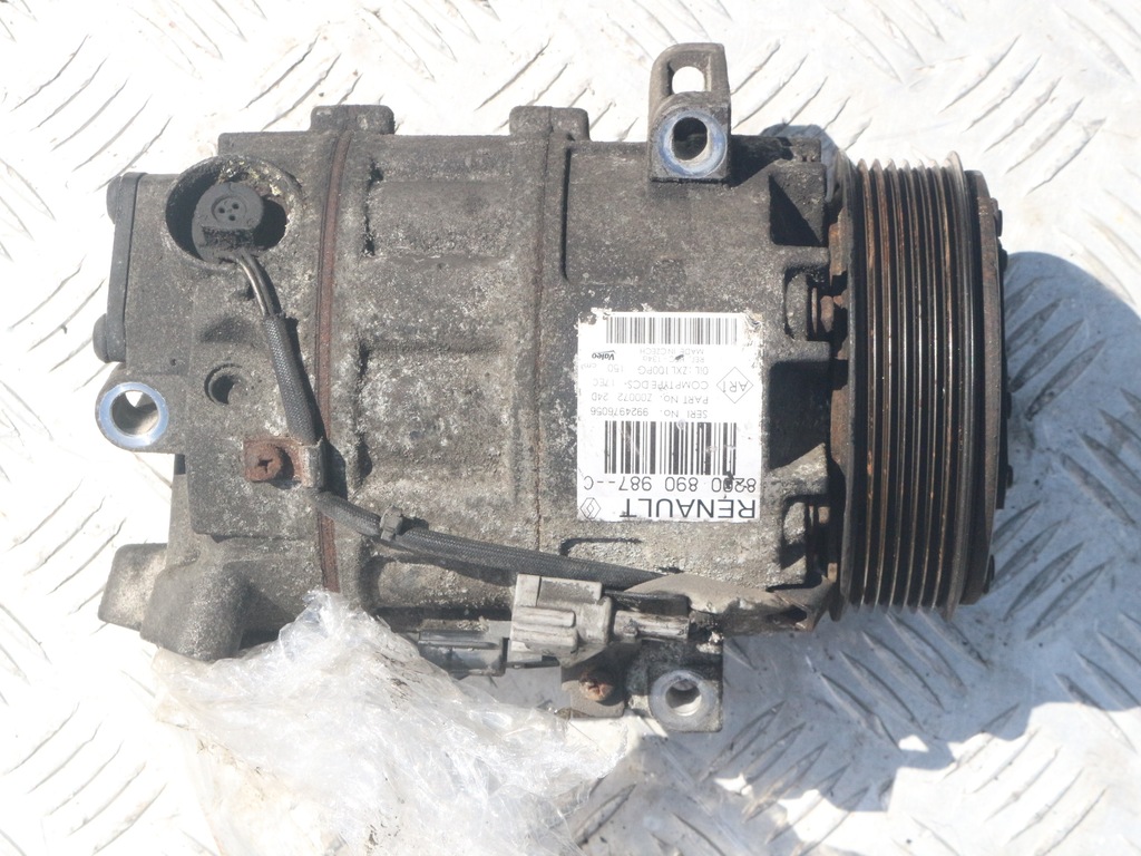 фото №1, Компрессор кондиционера renault laguna iii 8200890987-c