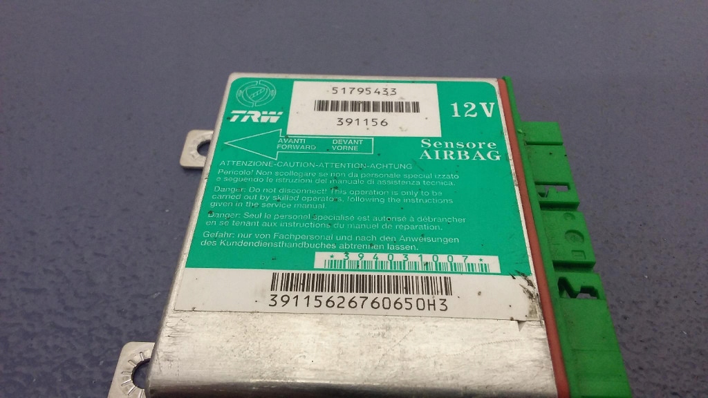 фото №6, Fiat punto grande iii блок керування подушок air bag srs 51795433