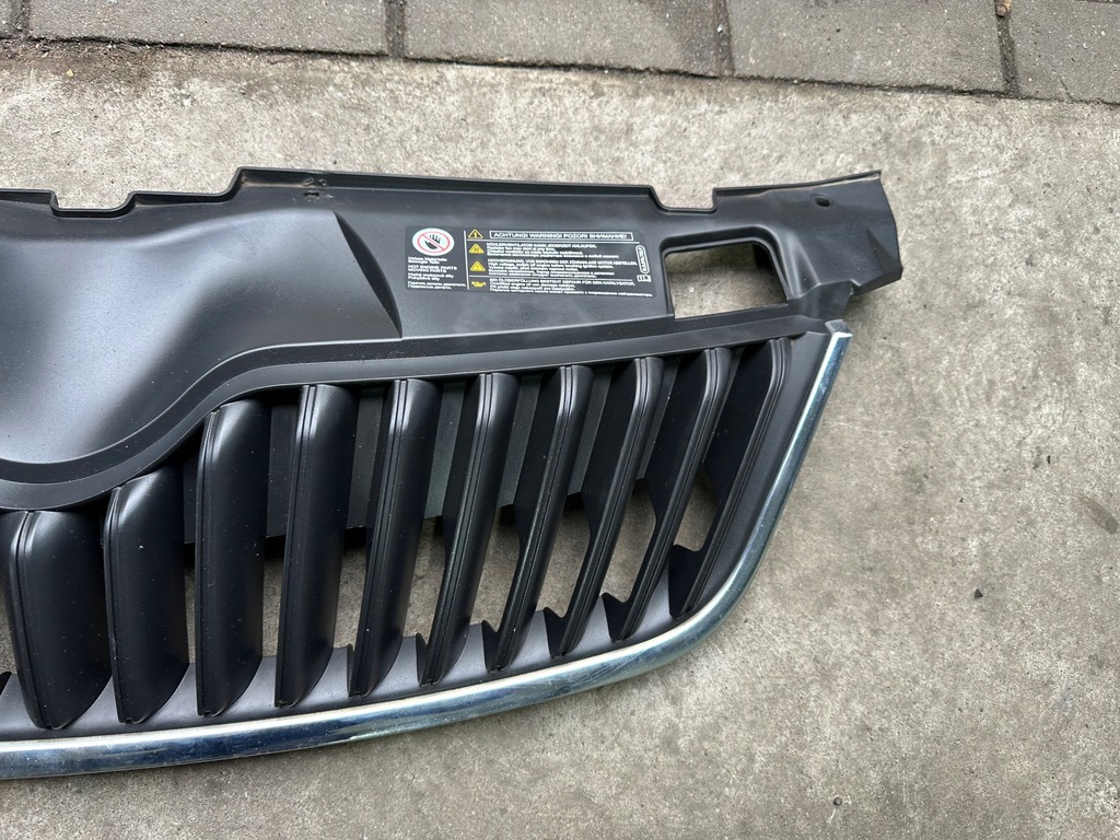 фото №4, Skoda roomster lift решётка радиатора решётка радиатора хром 12r