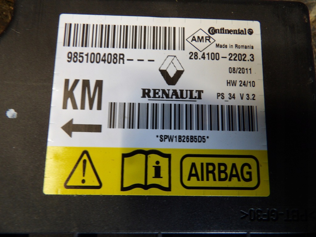 фото №2, Датчик 985100408r renault scenic iii 3