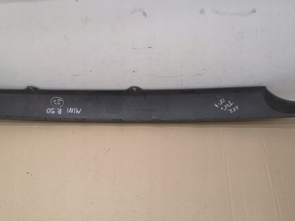 фото №8, Спойлер накладка бампер задняя mini cooper r50 r52