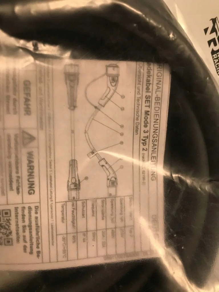 фото №4, Шланг кабель зарядки typ 2 bmw 7926285