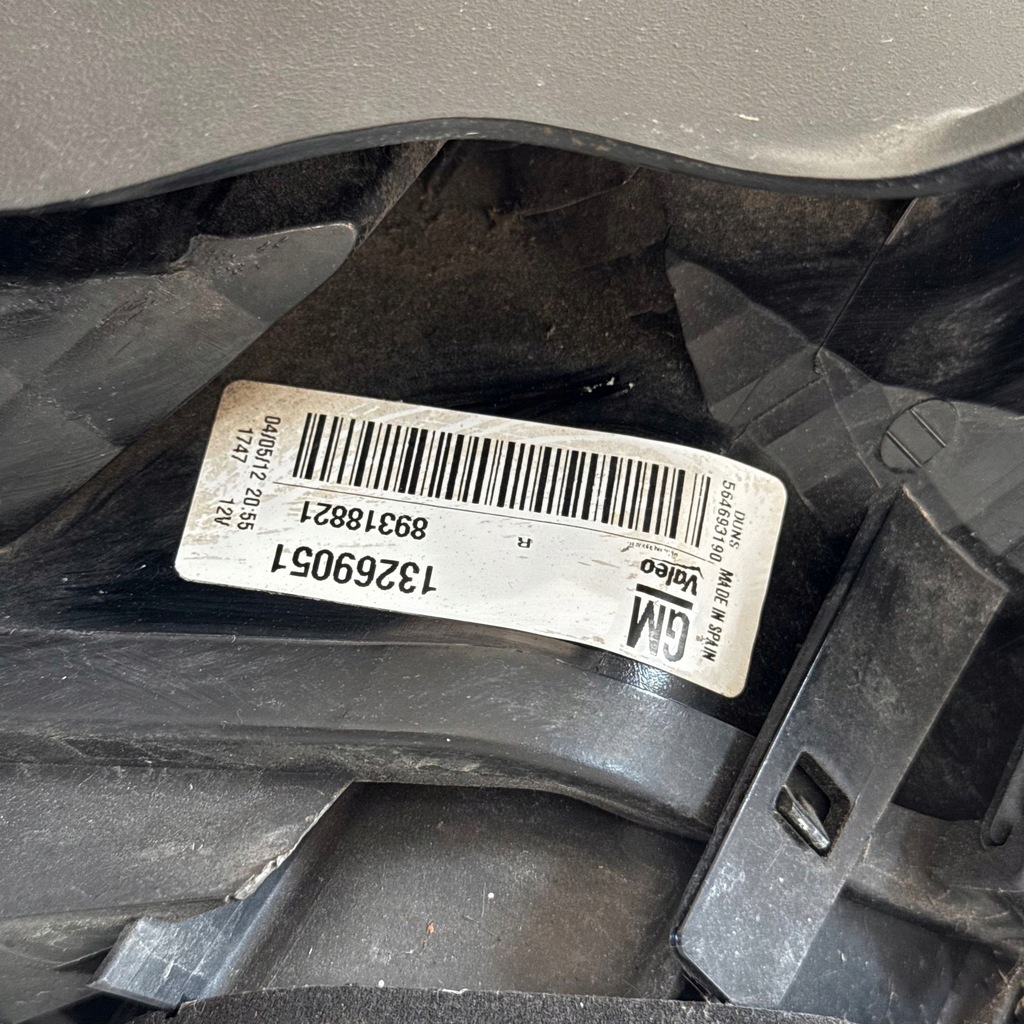 фото №9, Лампа правый задняя правая задняя opel corsa d 13269051