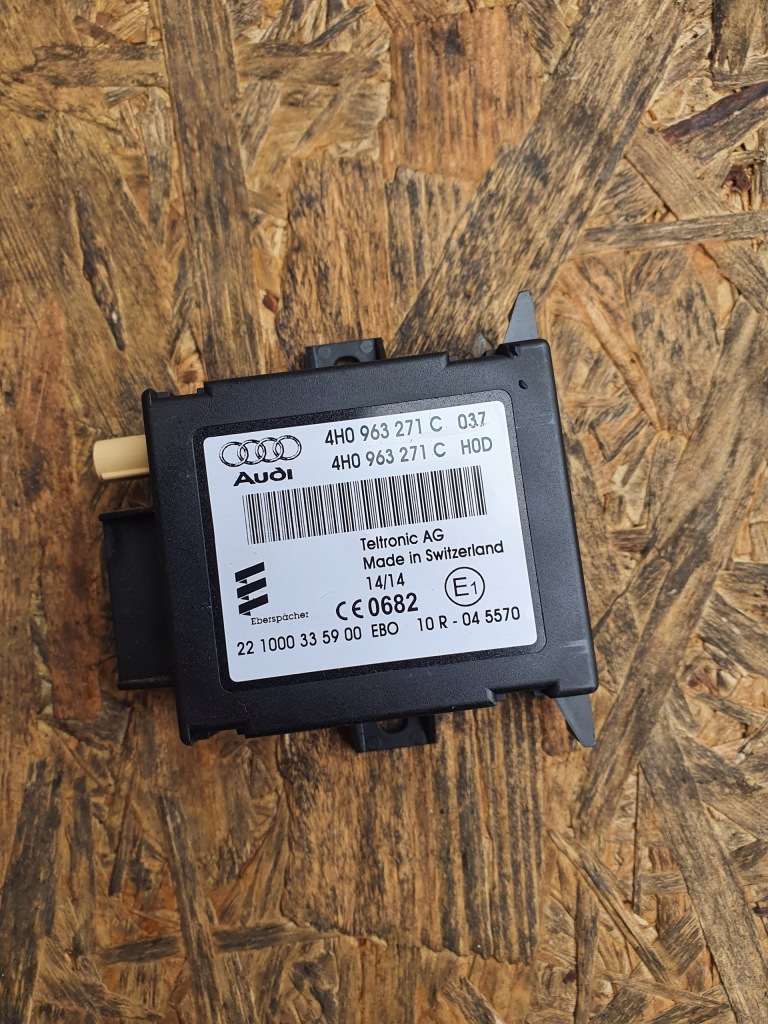 фото №1, Модуль блок керування webasto 4h0963271c audi