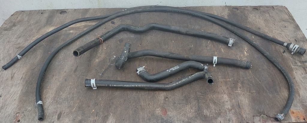 фото №1, Mercedes w220 трубы провода отопителя