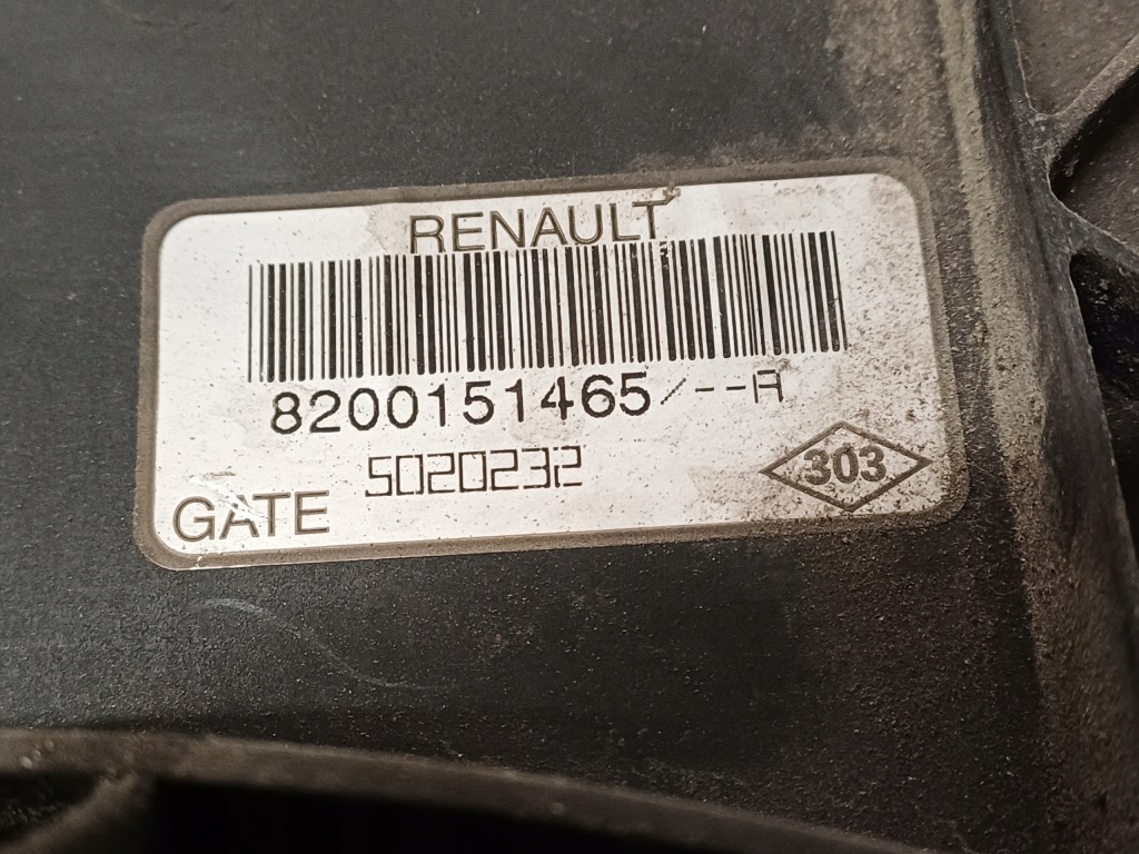 фото №6, Renault scenic 2 ii 03- вентилятор радіатора 8200151465