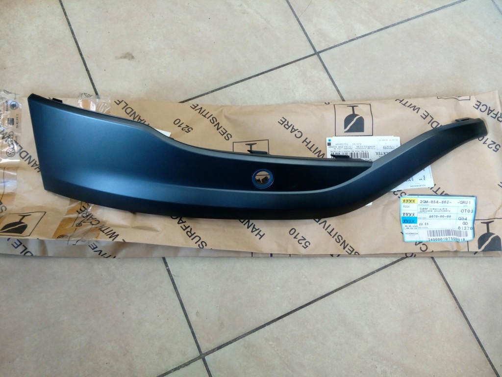 фото №1, Молдинг бампера vw t-cross '19- перед nowa oryg.