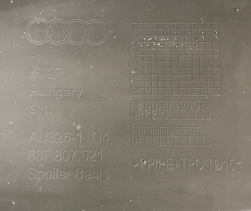 фото №14, Audi q3 2 ii s-line sportback 2018- бампер задня задній