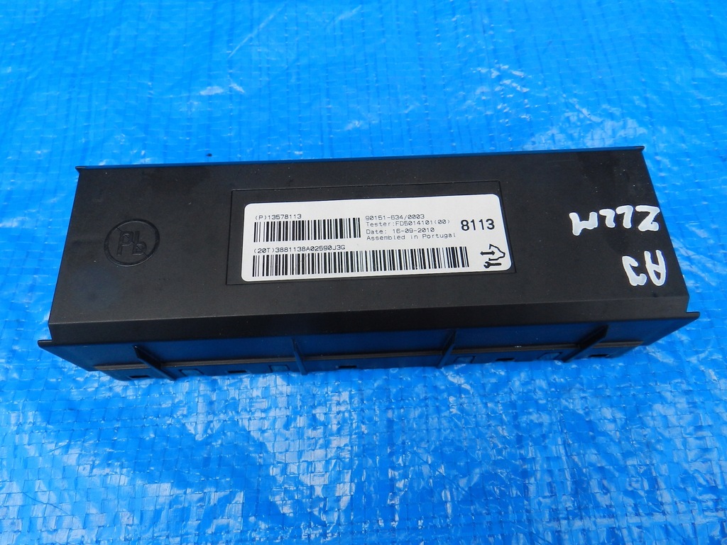 фото №1, Opel-częś astra j модуль блок управления обдув 13578113